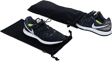 Amazon.com | ZENPAC Shoe Dust Bags, Black Duster Flannel Pouch